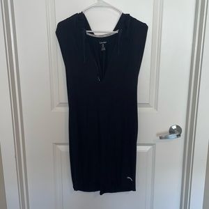 Calvin Klein Hooded swim cover up